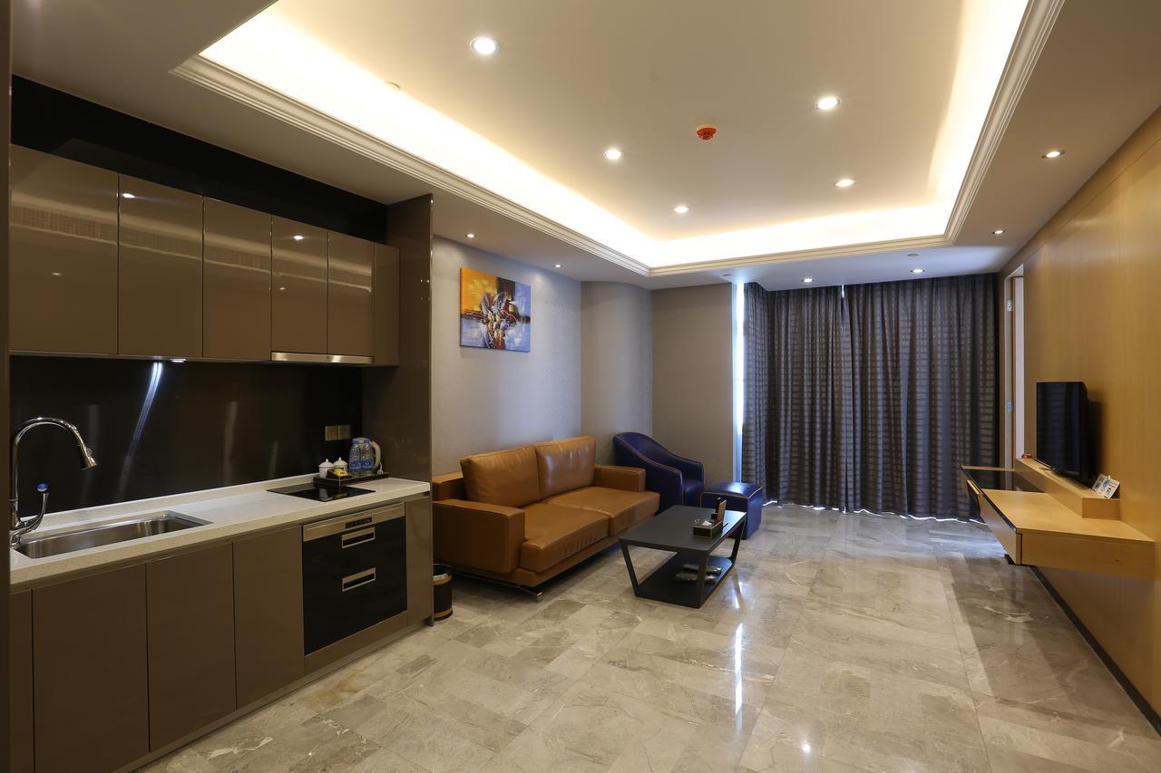 Aoyou International Apartment Hotel A Mall Brunch Гуанджоу Екстериор снимка