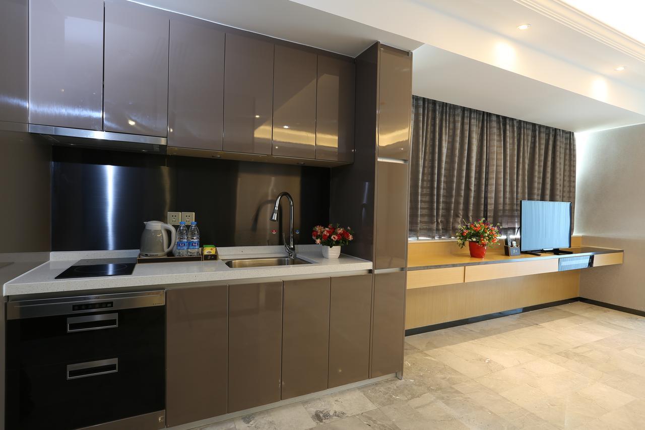 Aoyou International Apartment Hotel A Mall Brunch Гуанджоу Екстериор снимка